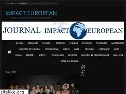 Sites similar to impacteuropean.fr