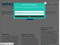 Sites similar to impactfinancecenter.org