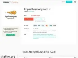 Sites similar to impactharmony.com