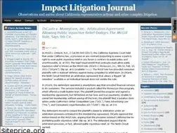 Sites similar to impactlitigation.com