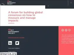 Sites similar to impactmanagementproject.com