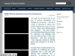 Sites similar to impactofspecialneeds.weebly.com