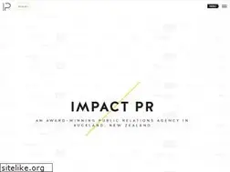 Sites similar to impactpr.co.nz