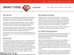 Sites similar to impactsteel.com.au