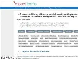 Sites similar to impactterms.org