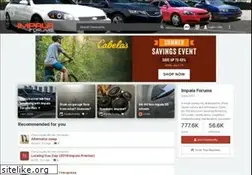 Sites similar to impalaforums.com