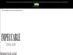 Sites similar to impeccablewear.co.uk