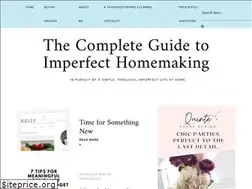 Sites similar to imperfecthomemaking.com