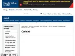 Sites similar to imperialcodelab.com
