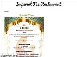 Sites similar to imperialfezrestaurant.com