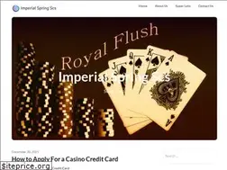 Sites similar to imperialspringscs.org
