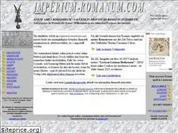 Sites similar to imperiumromanum.com