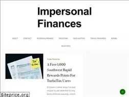 Sites similar to impersonalfinances.com