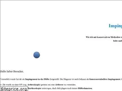 Sites similar to impingementhuefte.de