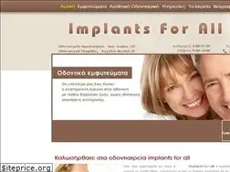 Sites similar to implantsforall.gr