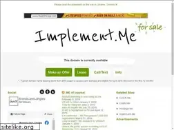 Sites similar to implement.me