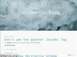Sites similar to implementsblog.com