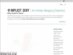 Sites similar to implicitdeny.org
