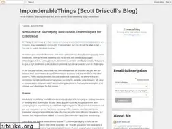 Sites similar to imponderablethings.com