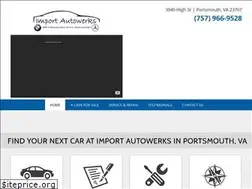 Sites similar to import-autowerks.com