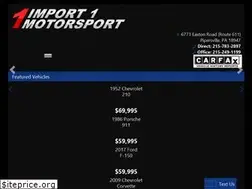 Sites similar to import1motorsport.com