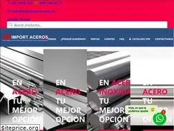 Sites similar to importaceros.com