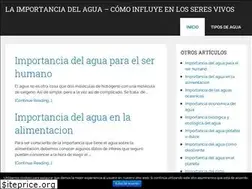 Sites similar to importanciadelagua.biz