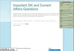Sites similar to importantquestionsabout.blogspot.com