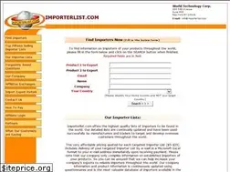 Sites similar to importerlist.com