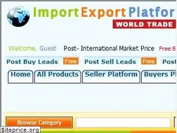 Sites similar to importexportplatform.com