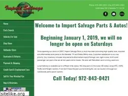 Sites similar to importsalvageparts.com