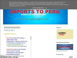 Sites similar to importstoperu1.blogspot.com