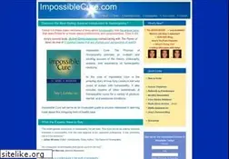 Sites similar to impossiblecure.com