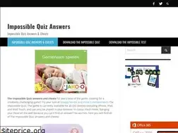 Sites similar to impossiblequiz-answers.com