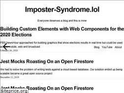 Sites similar to imposter-syndrome.lol