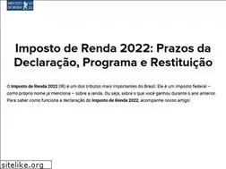 Sites similar to impostoderenda2022.com.br