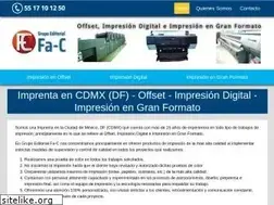 Sites similar to imprentaoffsetdf.com.mx