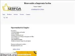 Sites similar to imprentaserfoa.com