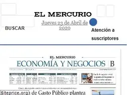 Sites similar to impresa.elmercurio.com