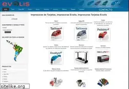 Sites similar to impresorasdetarjetasevolis.com