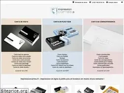 Sites similar to impressioncartes.fr