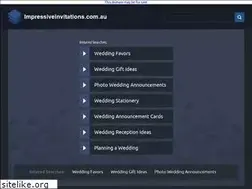 Sites similar to impressiveinvitations.com.au