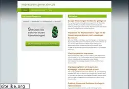 Sites similar to impressum-generator.de
