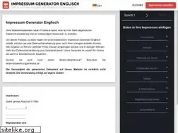 Sites similar to impressumgeneratorenglisch.de