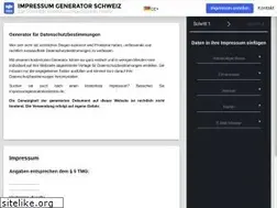 Sites similar to impressumgeneratorschweiz.de