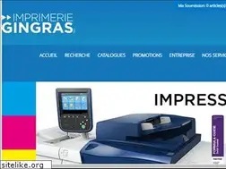 Sites similar to imprimeriegingras.ca