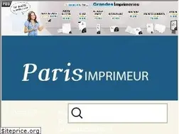 Sites similar to imprimeur-paris.net