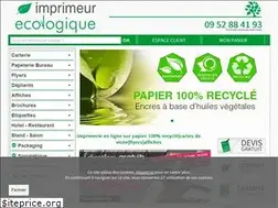 Sites similar to imprimeurecologique.com