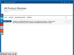 Sites similar to improductreviews.info