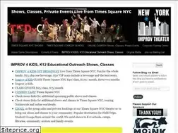 Sites similar to improv4kids.com